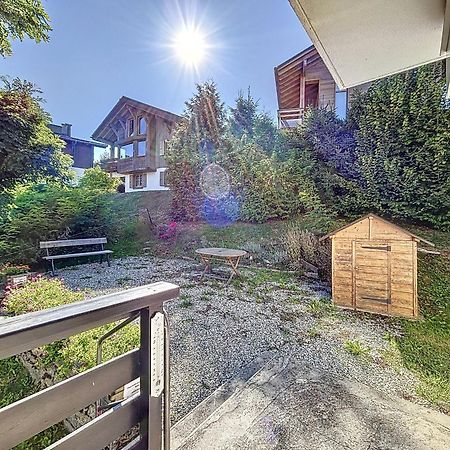 Bel Apt Au Centre De Combloux Avec Jardin, Balcon, Wifi Et Parking A 300M Des Commerces - Fr-1-560-52 Buitenkant foto
